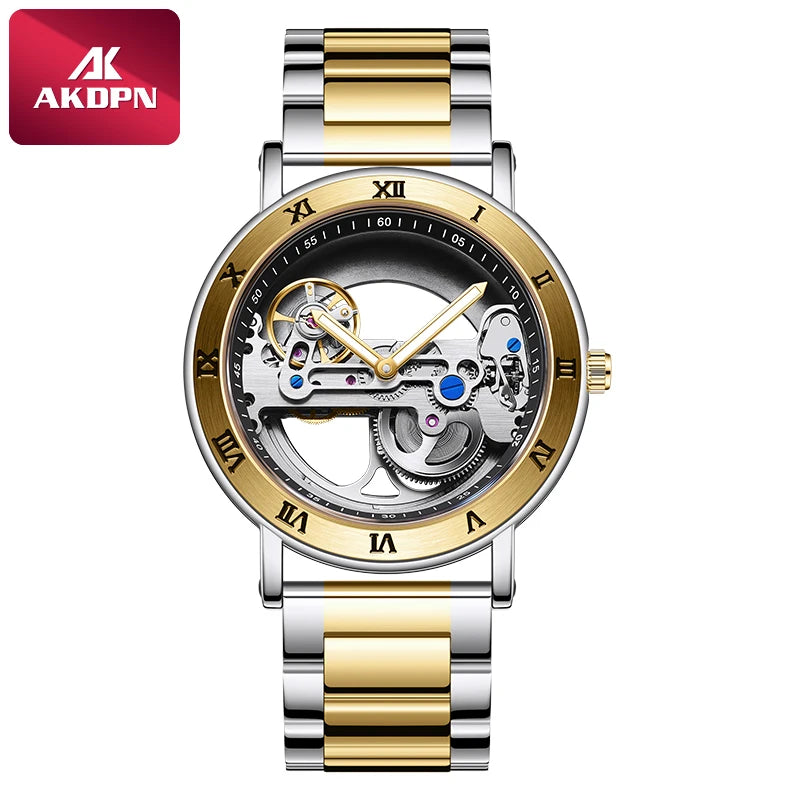 Skeleton Automatic Mechanical Watch – Men