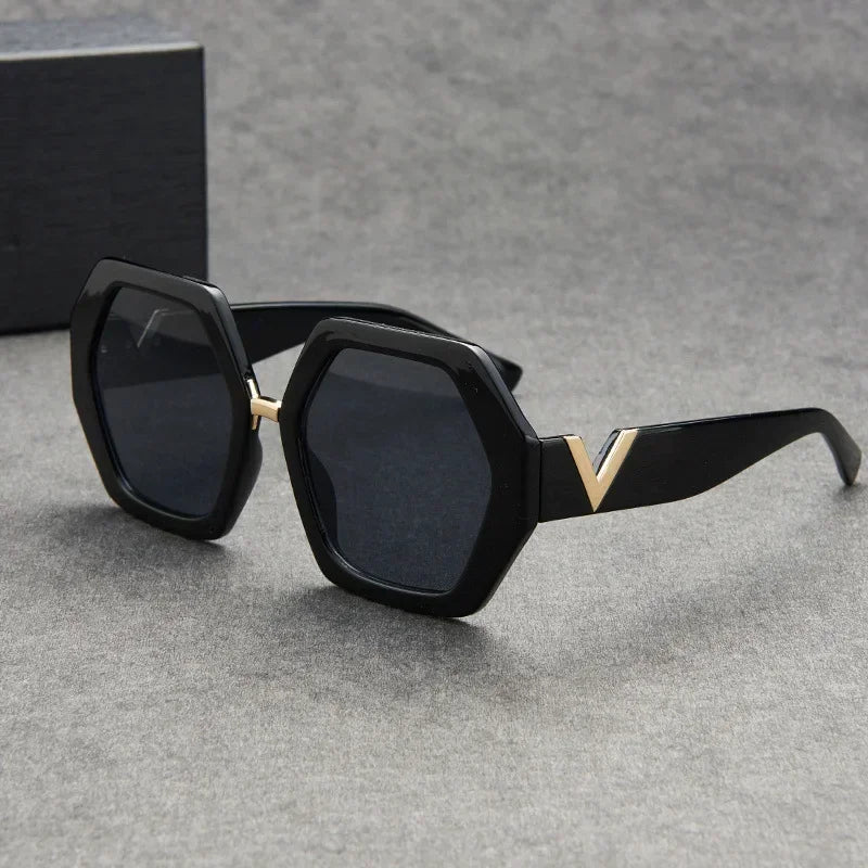 Luxury Retro Square Sunglasses – Women