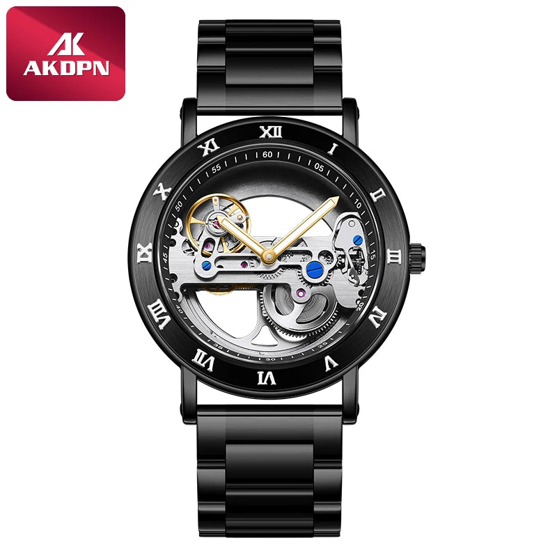 Skeleton Automatic Mechanical Watch – Men