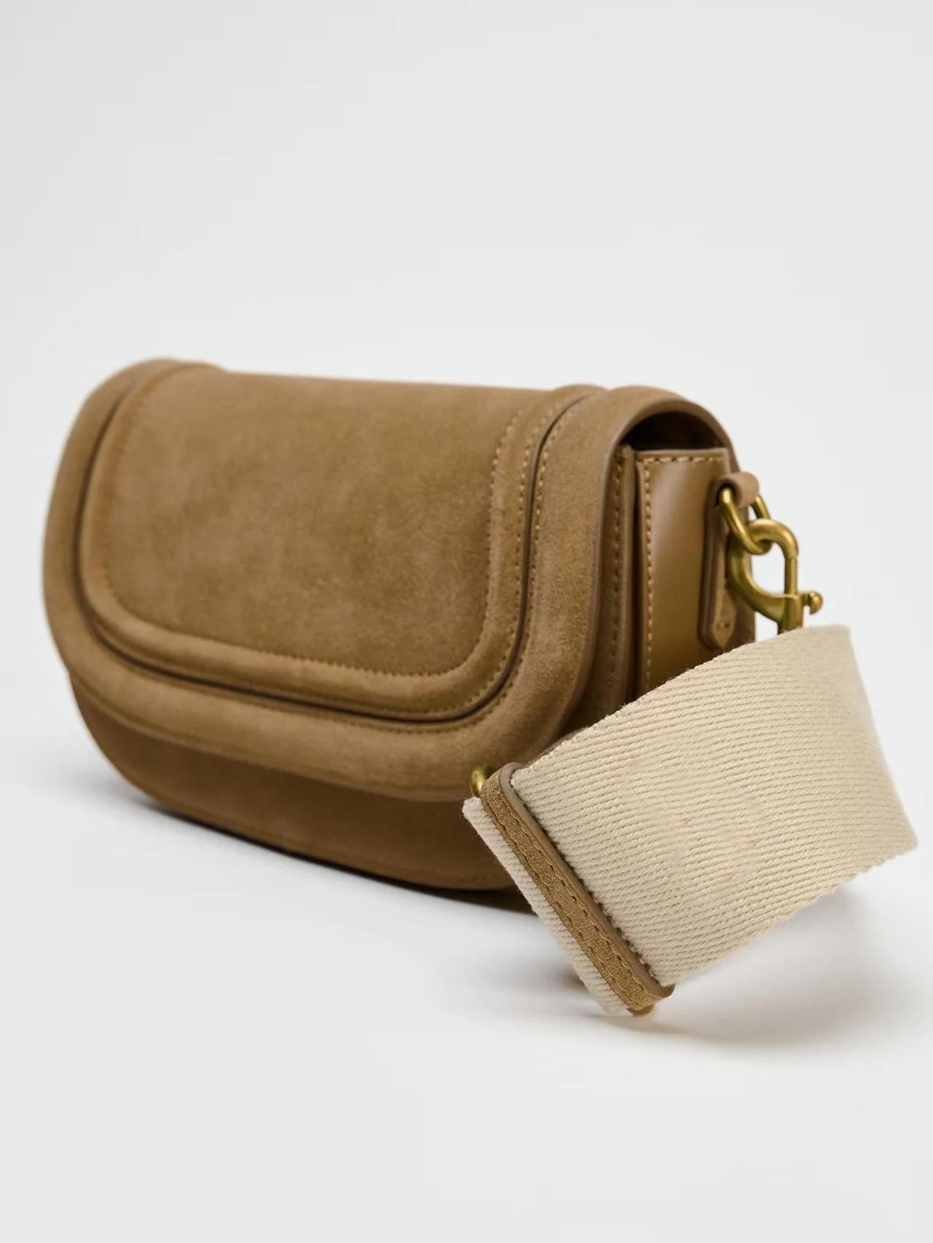 Casual Retro PU Crossbody Bag – Large Capacity with Adjustable Strap