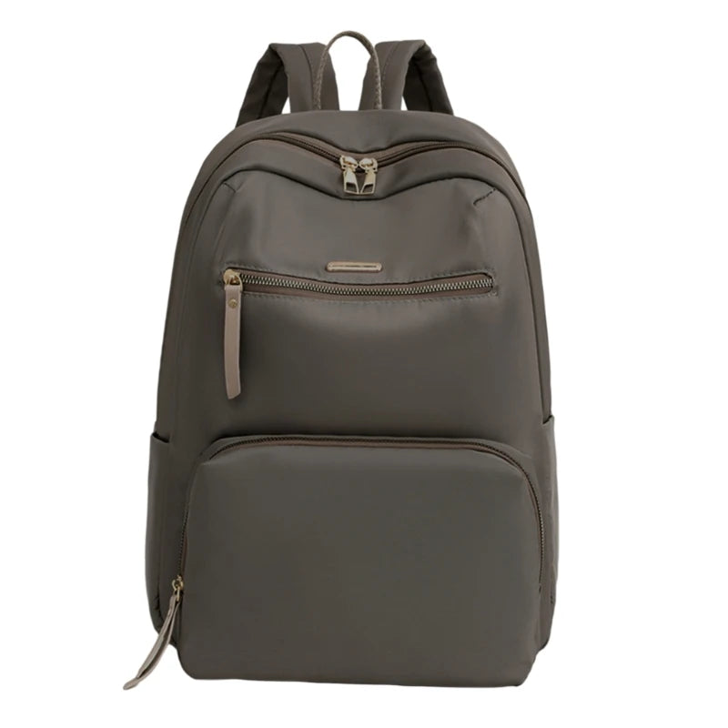 Anti-Theft Nylon Laptop Backpack for Women with 14” Notebook Compartment