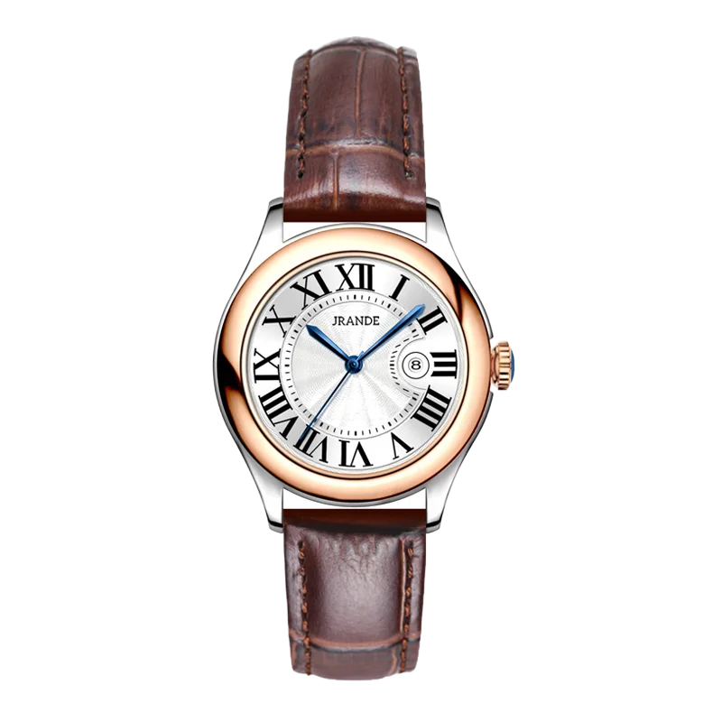 Timeless Elegance: Vintage Luxury Ladies’ Leather Watch