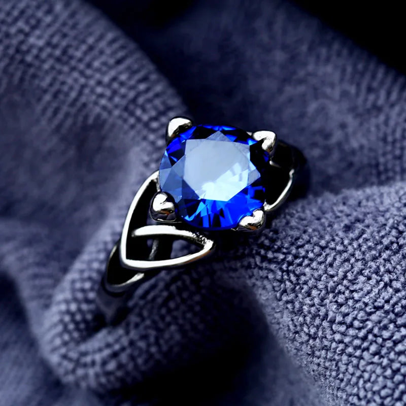 The Warrior’s Spirit Viking Rune Knot Ring