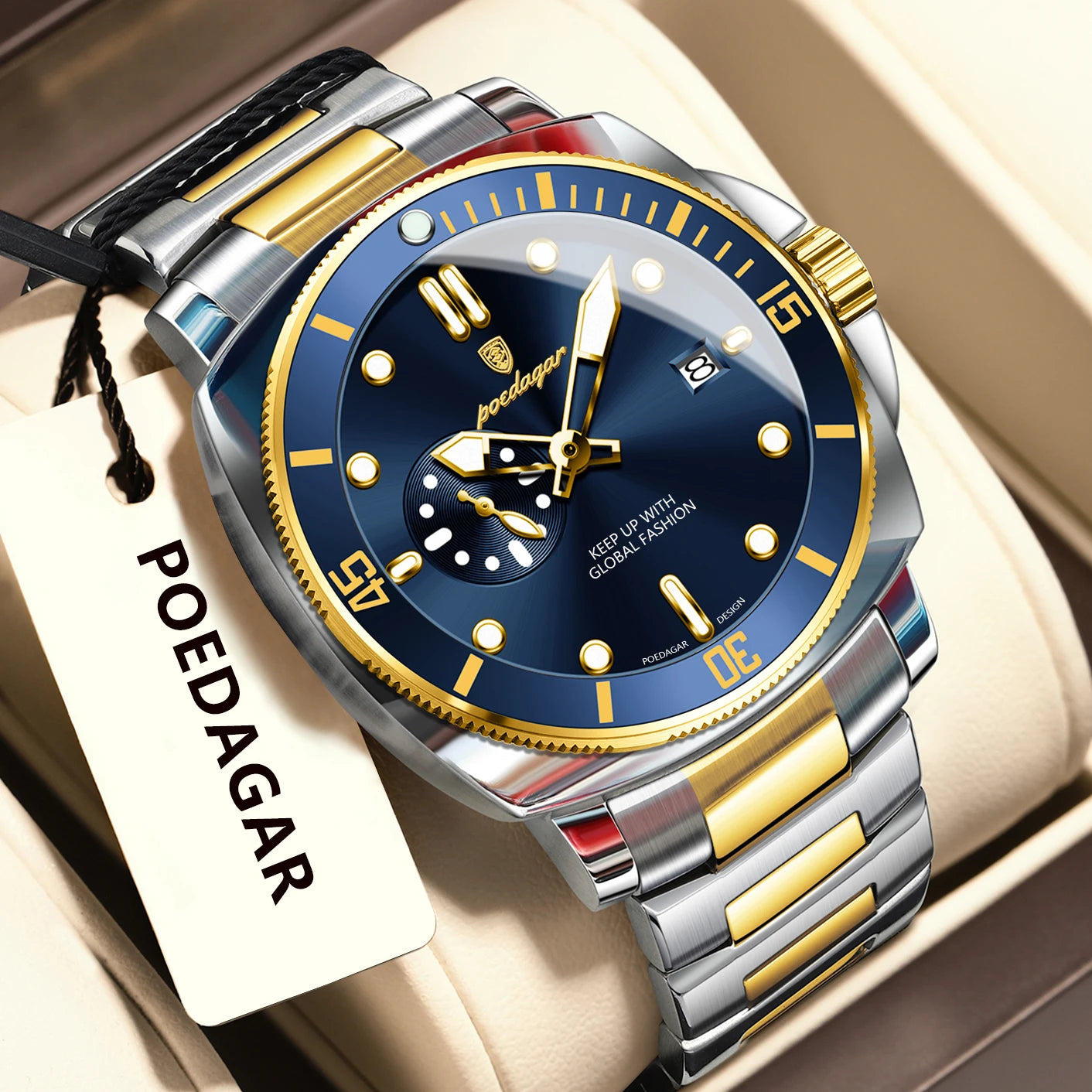 Poedagar Executive Chronograph Men´s Watch