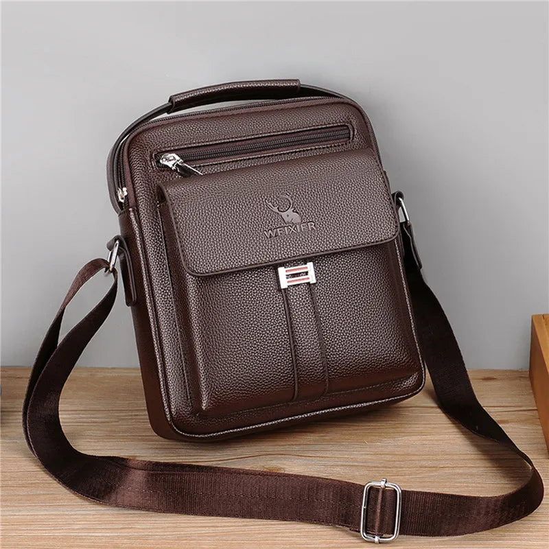 Heritage Resilience Waterproof Vintage Leather Satchel