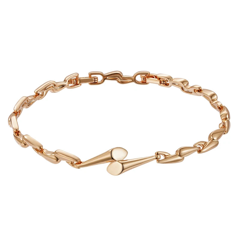 Rose Gold Geometric Glossy Bracelet Day by Day