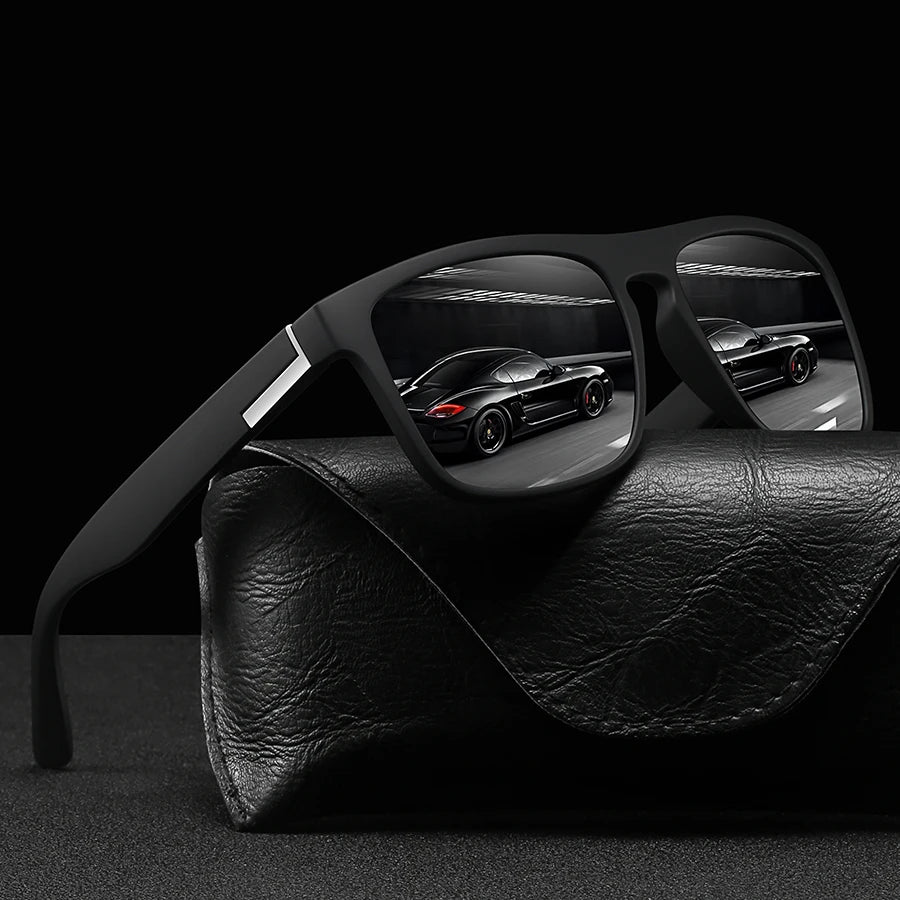 Vintage Square Sunglasses – Unisex