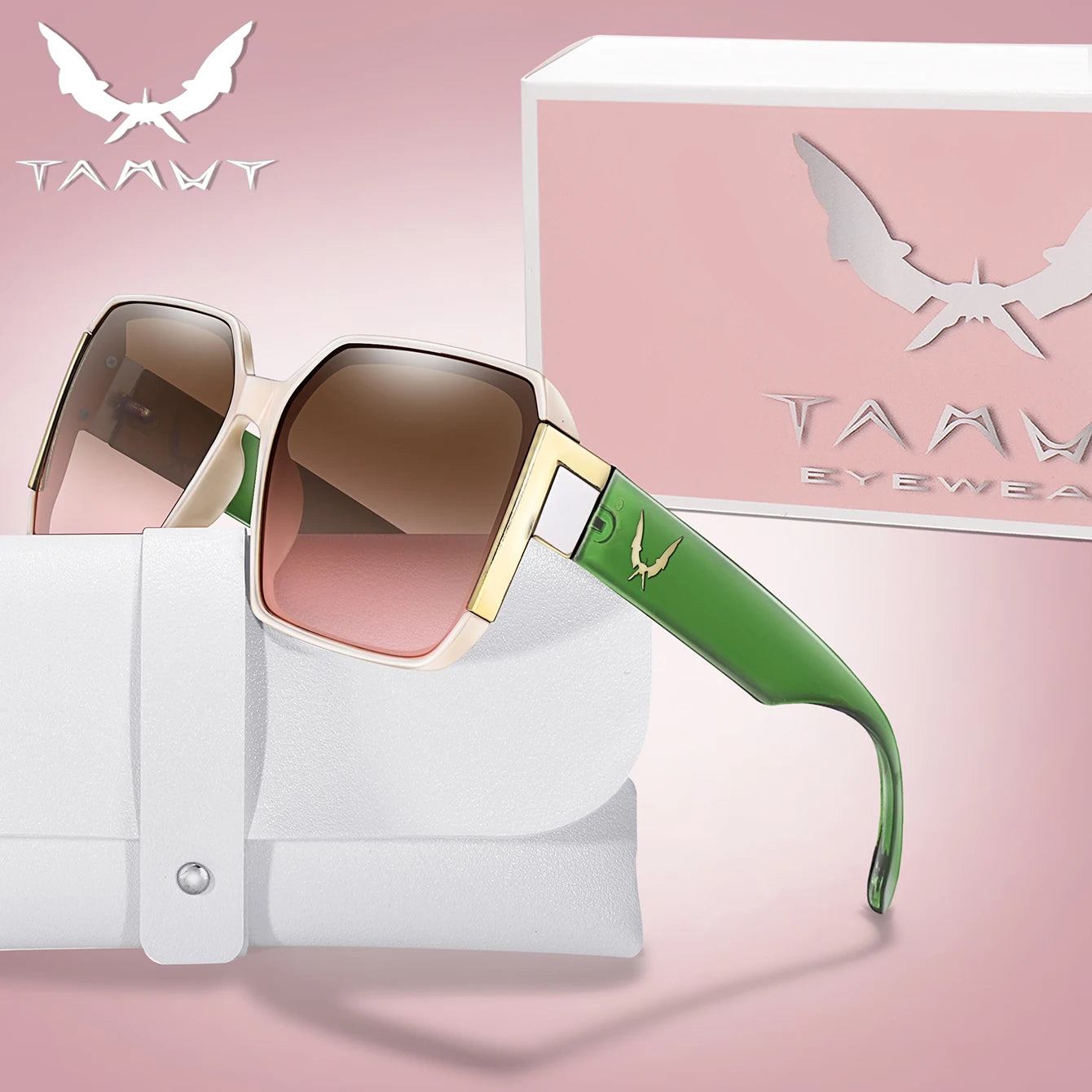 Luxury Vacation Square Sunglasses – Unisex