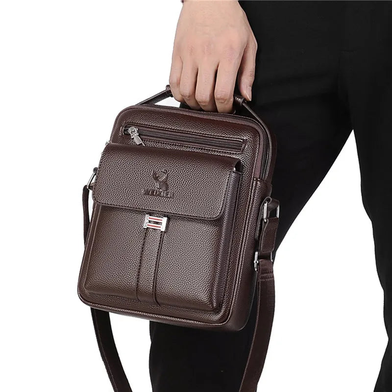 Heritage Resilience Waterproof Vintage Leather Satchel