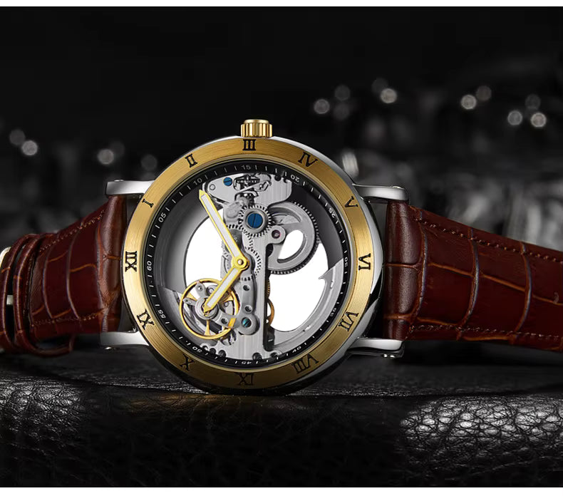 Skeleton Automatic Mechanical Watch – Men