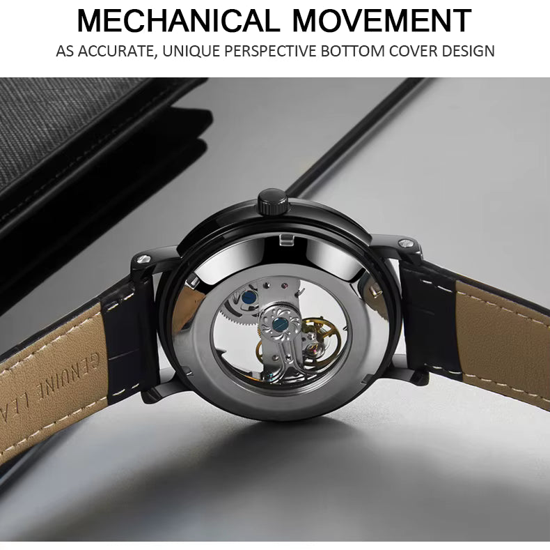 Skeleton Automatic Mechanical Watch – Men
