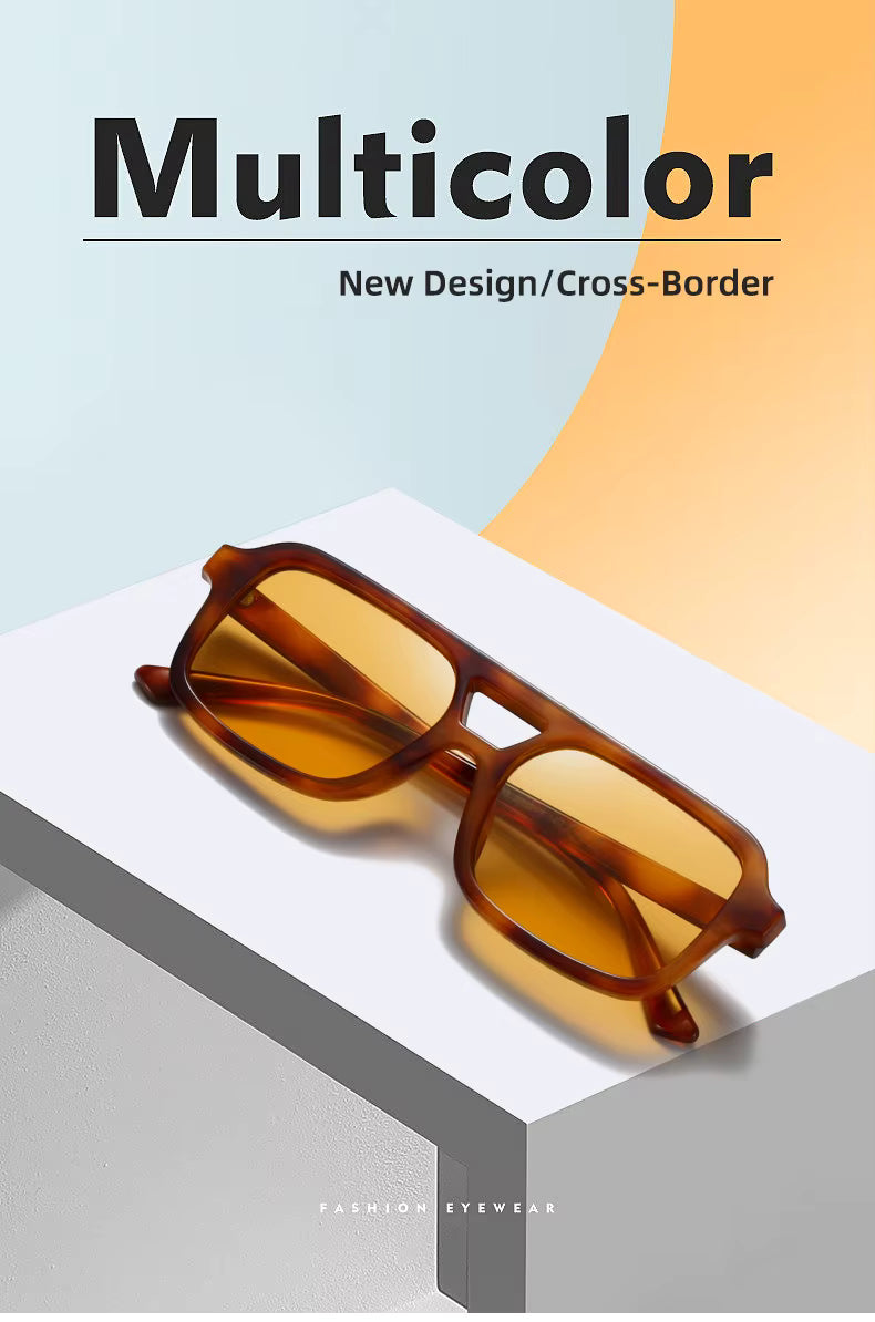 Vintage Square Sunglasses – Women