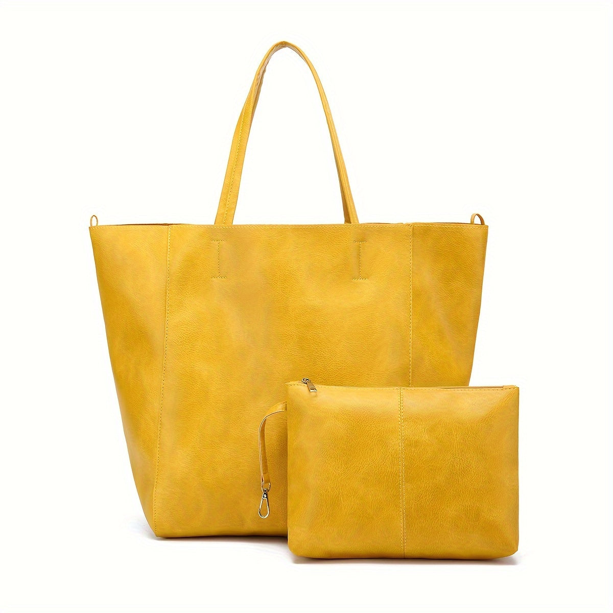 Timeless Depth: Vintage Large Capacity Handbag